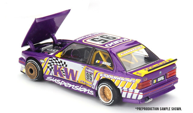 KAIDO HOUSE x TSM ミニGT 1/64 BMW M3 KAIDO KW V1 (左ハンドル)