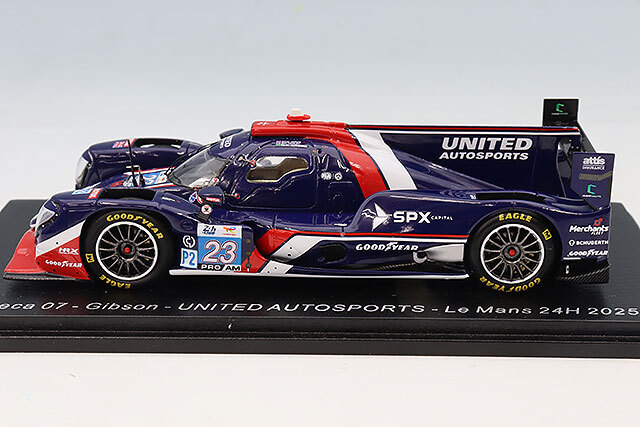 スパーク 1/43 オレカ07 ギブソン ユナイテッド オートスポーツ 2025