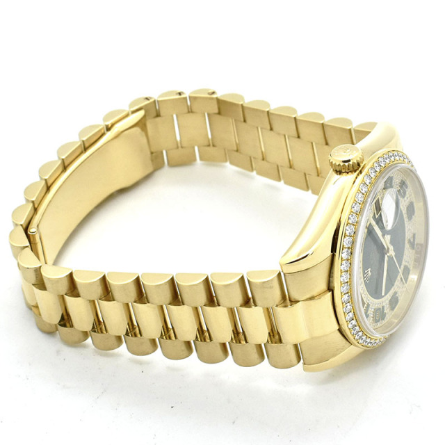 ロレックス ROLEX デイデイト36 50周年記念 Ref.118348 18KYG 36mm Z番