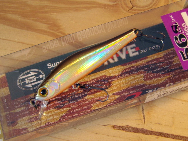 ジップベイツ（ZIPBAITS） リッジ56S 56mm/3.6g 【シーバスルアー専門