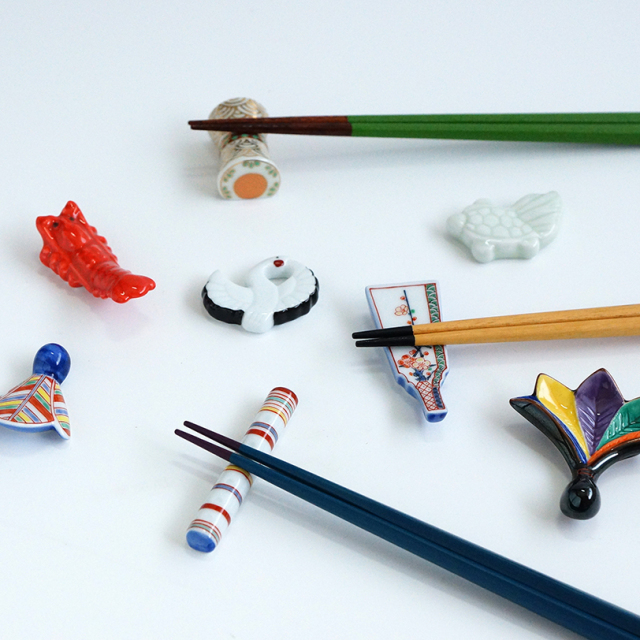 お正月の箸置きシリーズ。錦鼓 箸置