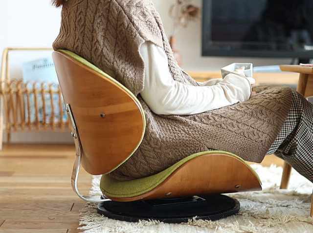 360度回転式ローラウンドチェアー KNOX（ノックス）ファブリックタイプ