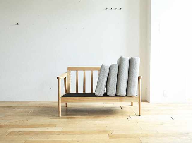 2人掛けソファー Henry（ヘンリー）グレータイプ｜北欧・ヴィンテージ