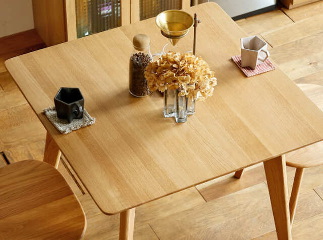 ダイニング3点セット RIVER（リバー）幅80cmタイプ｜北欧