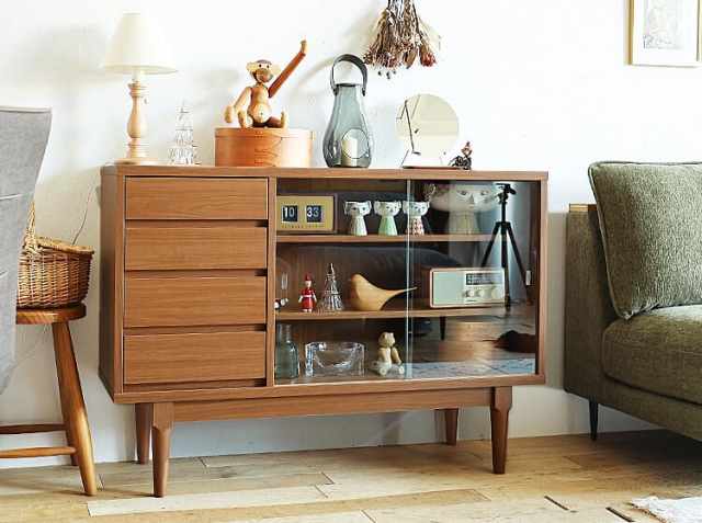 Kirario Product｜国産ガラスキャビネット titta（ティッタ）｜北欧