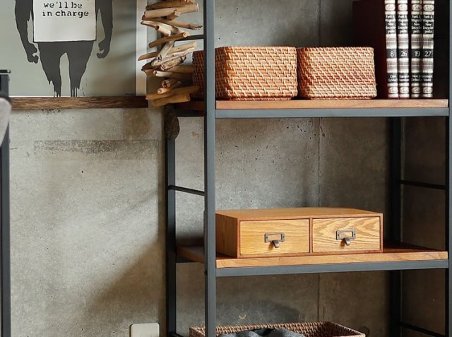 ZAGA（ザガ） オープンラック 幅60cm 5段タイプ｜北欧・ヴィンテージ