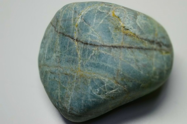 糸魚川産 翡翠原石 青