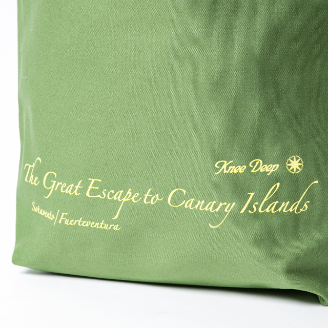 Knee Deep(ニーディープ）- LongTote（ロングトート）- Green (グリーン）