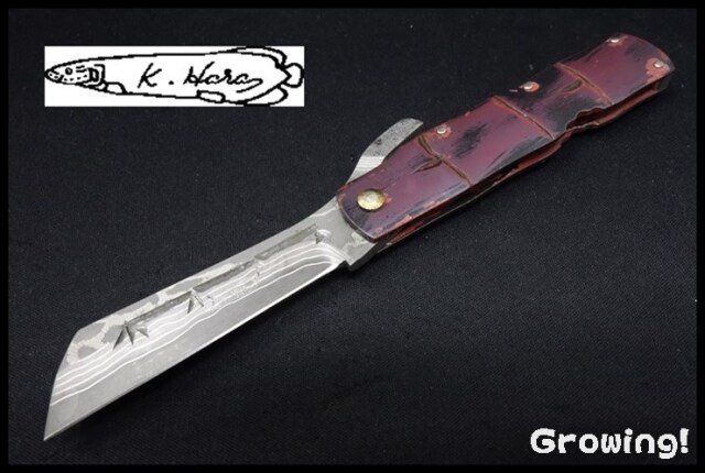 ナイフショップ グローイング！□原 幸治【Koji Hara】□ ヒゴノ守 銅