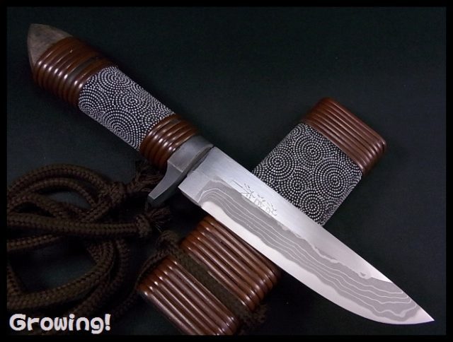 ナイフショップ グローイング！□佐治武士【さじ たけし】□ 本丸 雲色