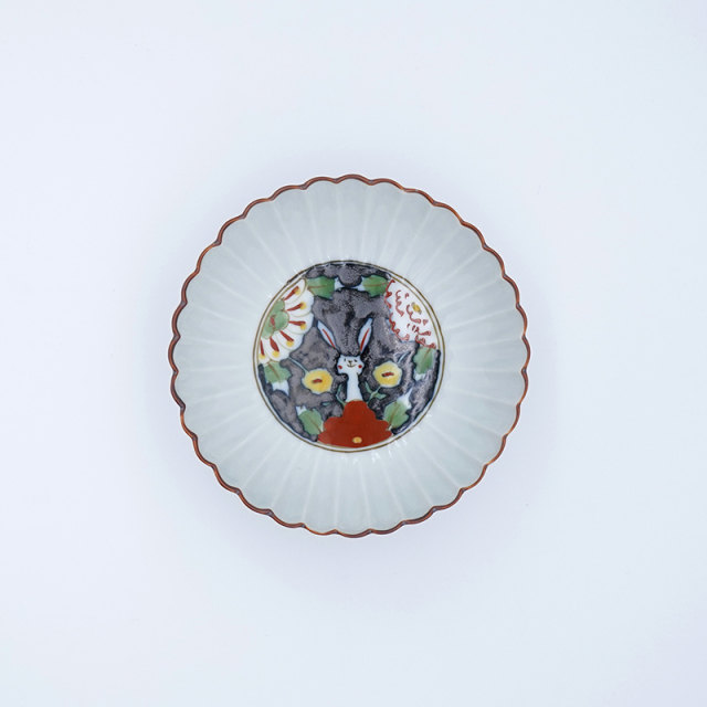 菊割鉢(中)(濃)｜空萌工房(そらもえこうぼう)｜田口紀美子