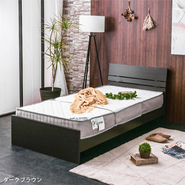 送料無料】ダブルベッド ジェリー-ART【高級ピロートップポケット