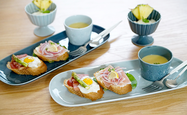 和食器通販ショップ 藍土な休日】Ronde長皿（3色）［和山］