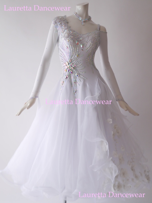 社交ダンスドレス・衣装】ST21085 スタンダード/モダン 高級仕様