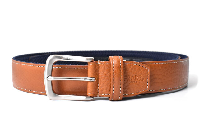 Cool Mesh（クールメッシュ）牛革 メンズ カジュアルベルト 35mm幅