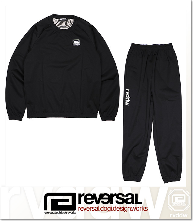 リバーサル) reversal BASIC SAUNA SUIT ver.2.0 (SET UP)(rvbs054-BK