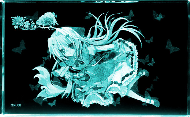 恋が咲くころ桜どき ティナ プレミアムクリスタル（シリアルナンバー入り）