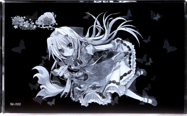 恋が咲くころ桜どき ティナ プレミアムクリスタル（シリアルナンバー入り）