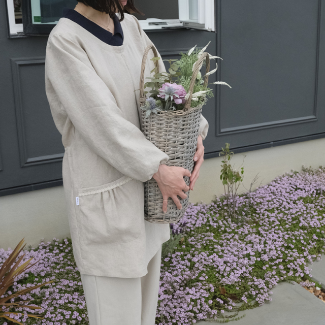 リネン割ぽう着