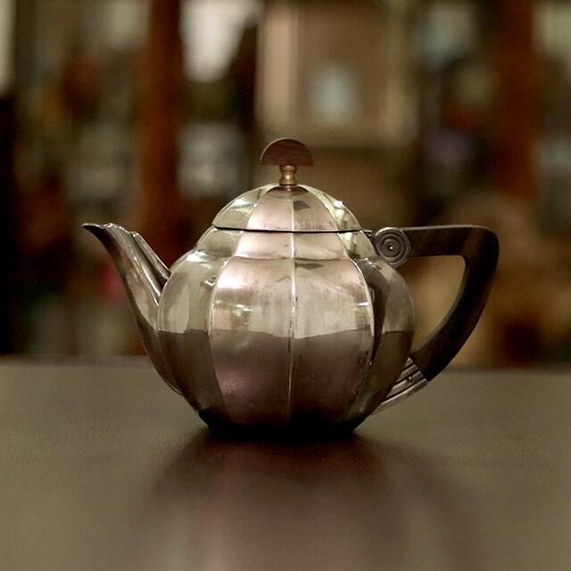 中古】Christofle(クリストフル) 家庭用2点ティーセット ch-123