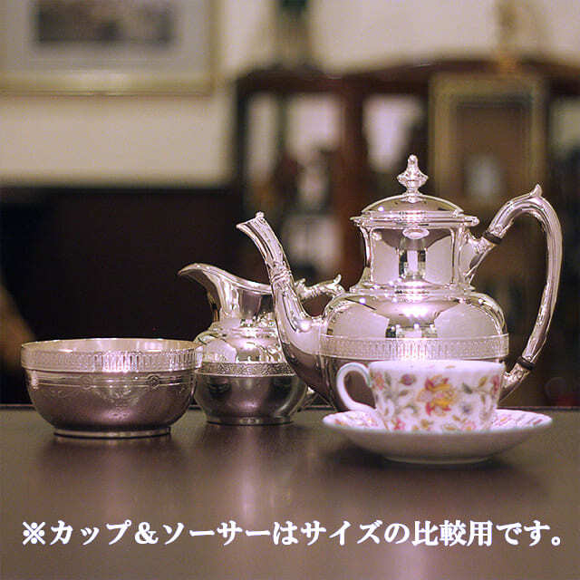 中古】Tiffany（ティファニー）家庭用3点ティーセット tf-102