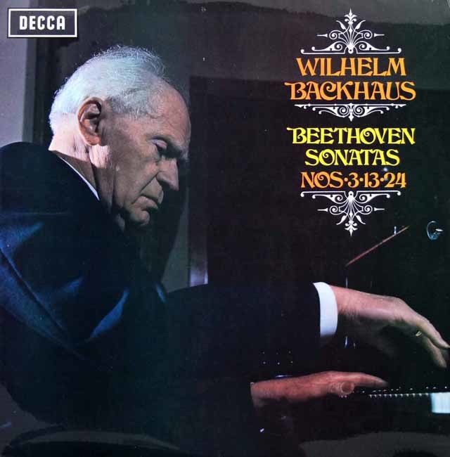 LP レコード オリジナル盤 バックハウスのベートーヴェン/ピアノソナタ