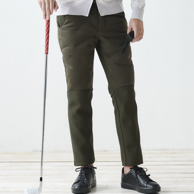 ダウン＆ハニカムジャージコンビデザインパンツ 210506 420518 G-STAGE