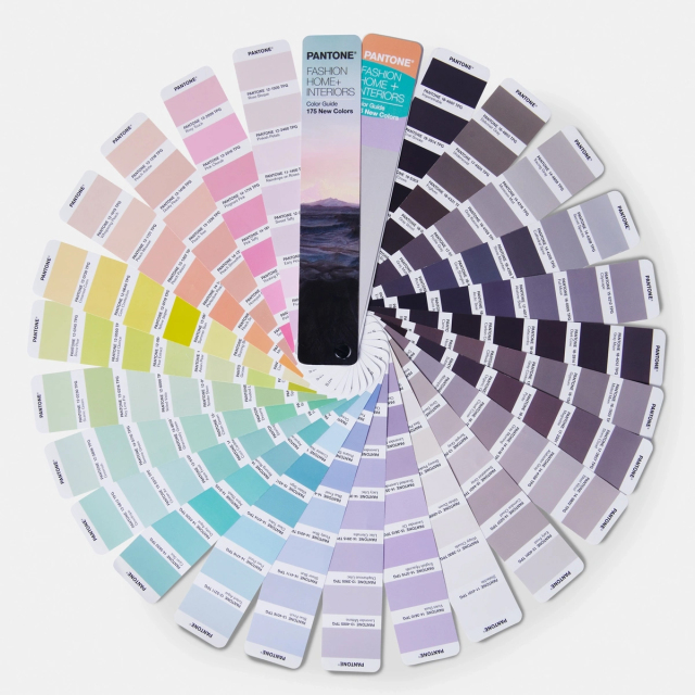 PANTONE パントン FHI カラーガイドおよび新色Dualities デュアリ