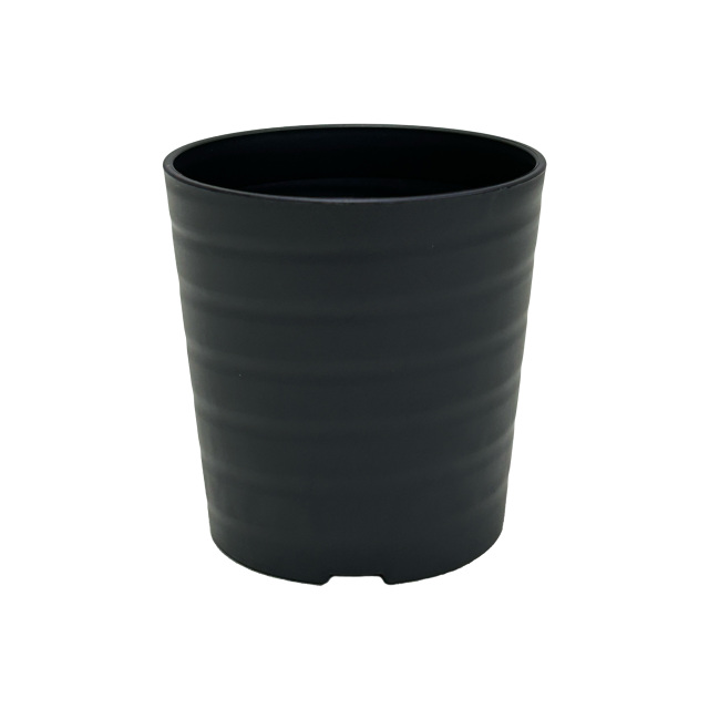 セラアート 2.5寸 長鉢 黒（ブラック) 10個セット プラ鉢