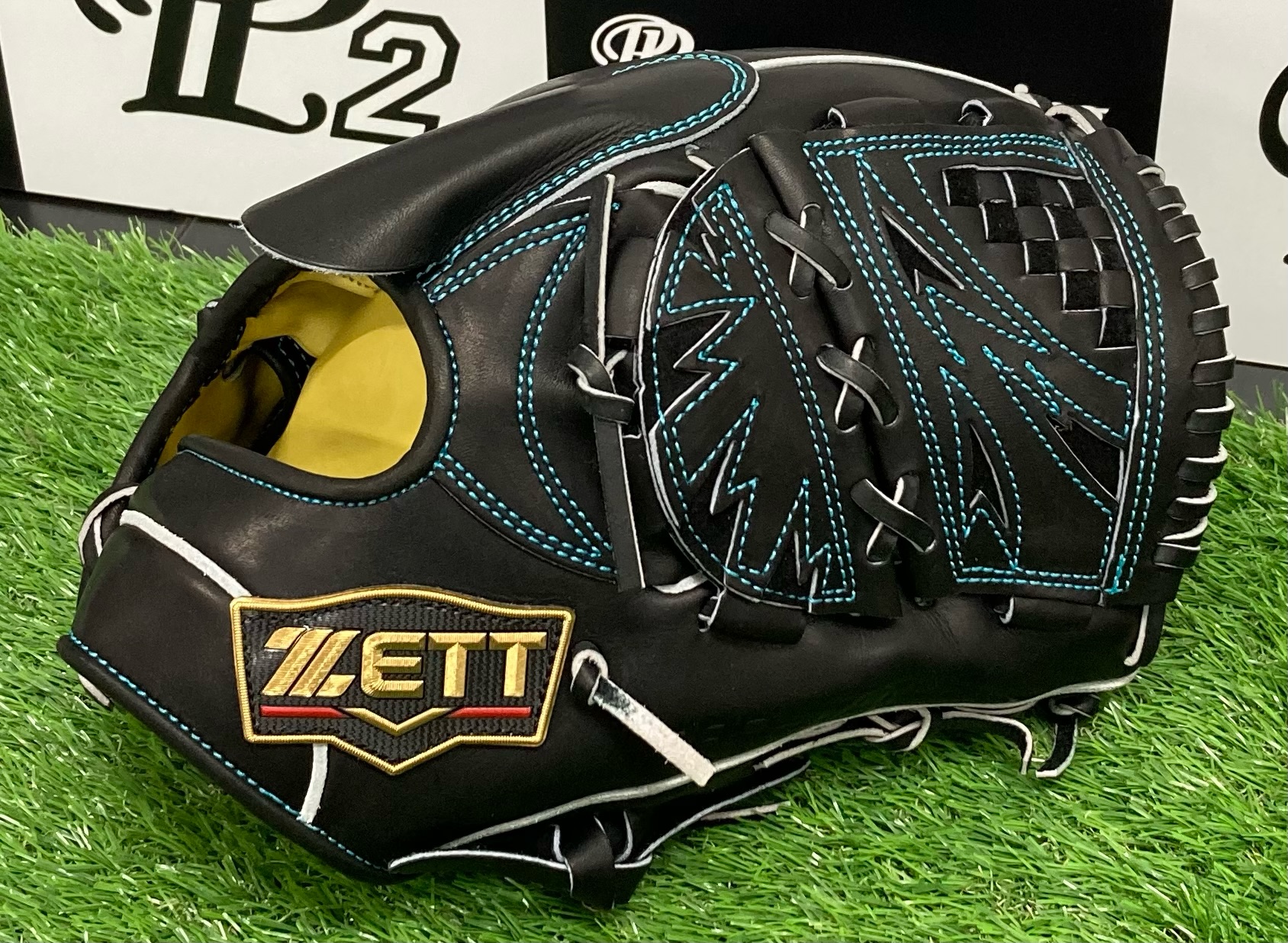 ダイヤモンドショップ限定 ZETT硬式投手用グラブ 激安野球用品専門店 P2