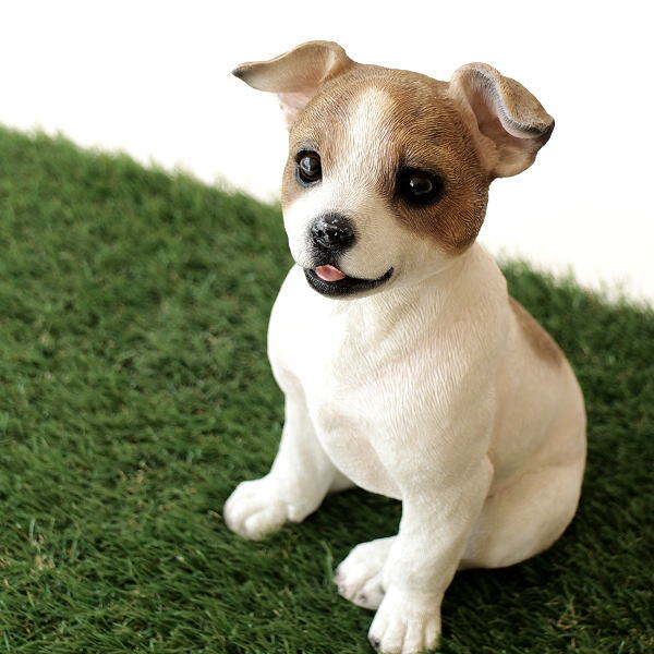 犬 イヌ いぬ 置物 オブジェ アニマル ドッグオーナメント 子犬 玄関