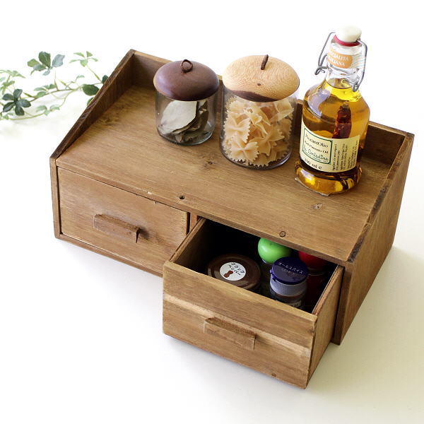 卓上収納 引き出し 木製 卓上チェスト 小物入れ 小物収納ケース