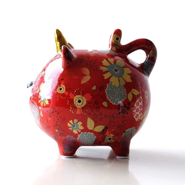 貯金箱 おしゃれ かわいい 陶器 ネコ 猫 オブジェ 置物 可愛い 動物