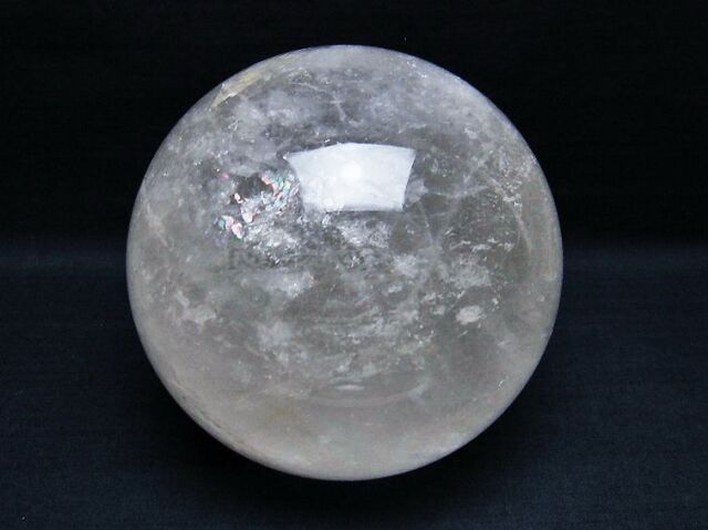2.4Kgヒマラヤ水晶丸玉120mm[T718-2992]