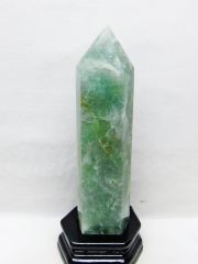 ライトニング水晶 炎（フレイム） ポリッシュ 置物[T653-3615]