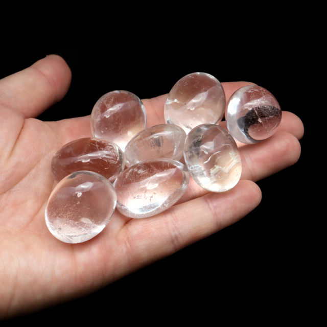 天然 水晶 タンブル 150g さざれ石 クリスタル クォーツ ブラジル産