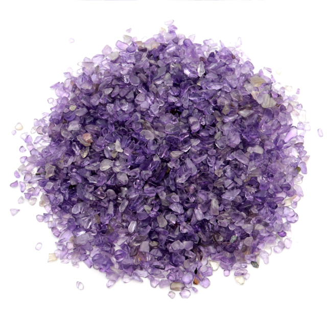 アメジスト さざれ石 100g サイズ極小 AAA 紫水晶 天然石