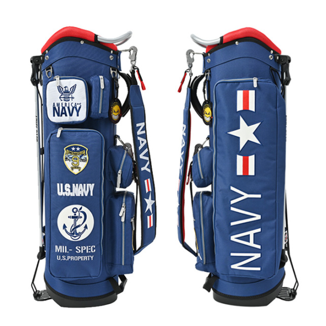 ARMY BASE COLLECTION U.S.NAVY スタンドキャディバッグ 9インチ