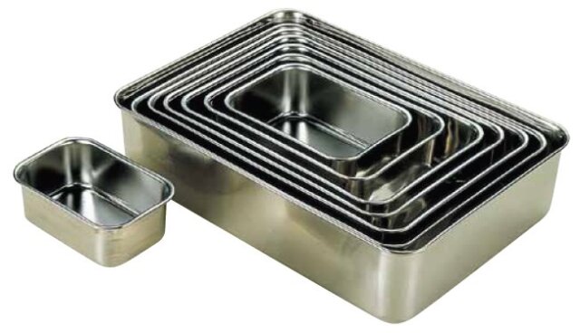 18-8ステンレス深型組バット【日本製】40％OFF業務用特価