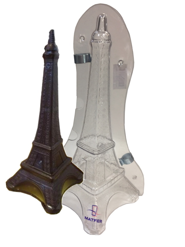 チョコレート型 エッフェル塔 31cm La tour Eiffel 3D 2枚組 立体