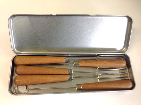 PJフランス製チョコレートフォーク（トリュフフォーク）5本セット