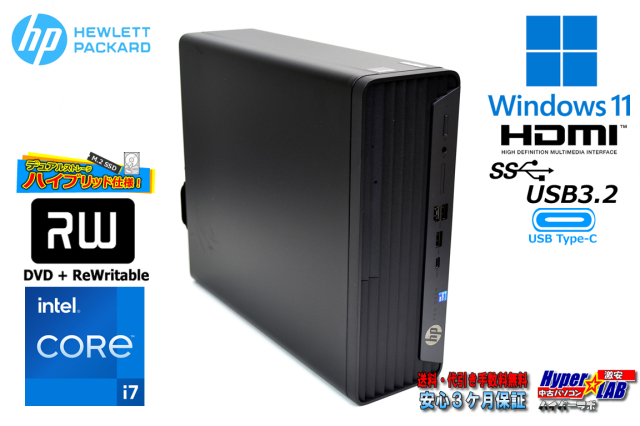 第12世代 12コア20スレッド HP ProDesk 400 G9 SFF Core i7 12700