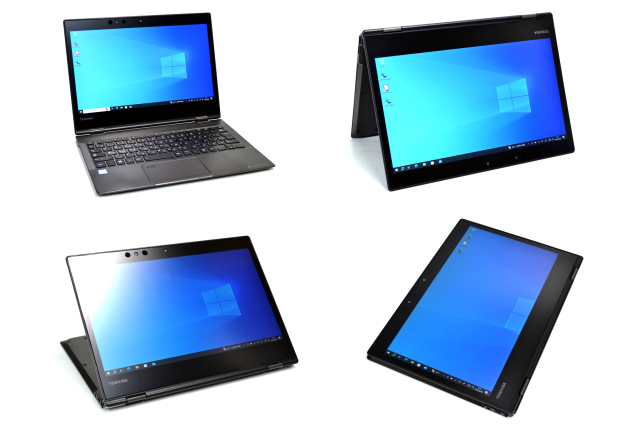 2-in-1 フルHD タッチパネル 東芝 dynabook V72/BME Core i5 7200U 顔