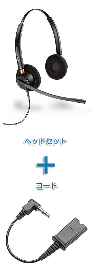 Plantronics（プラントロニクス）Poly ヘッドセット(HW520・40845-01