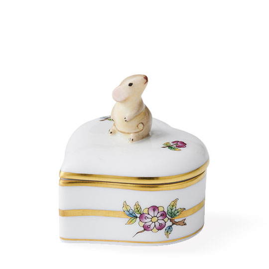 ヴィクトリア・ゴールド] 干支小筺 ねずみ