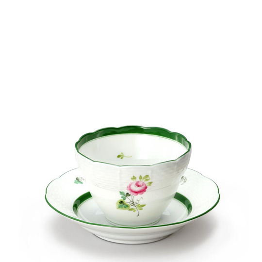 ウィーンの薔薇] オリエンタルカップ&ソーサー