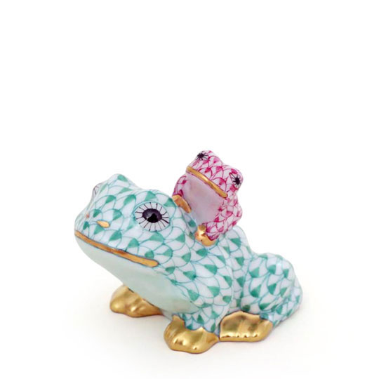 ワンダーパーク グリーン] カエルの親子