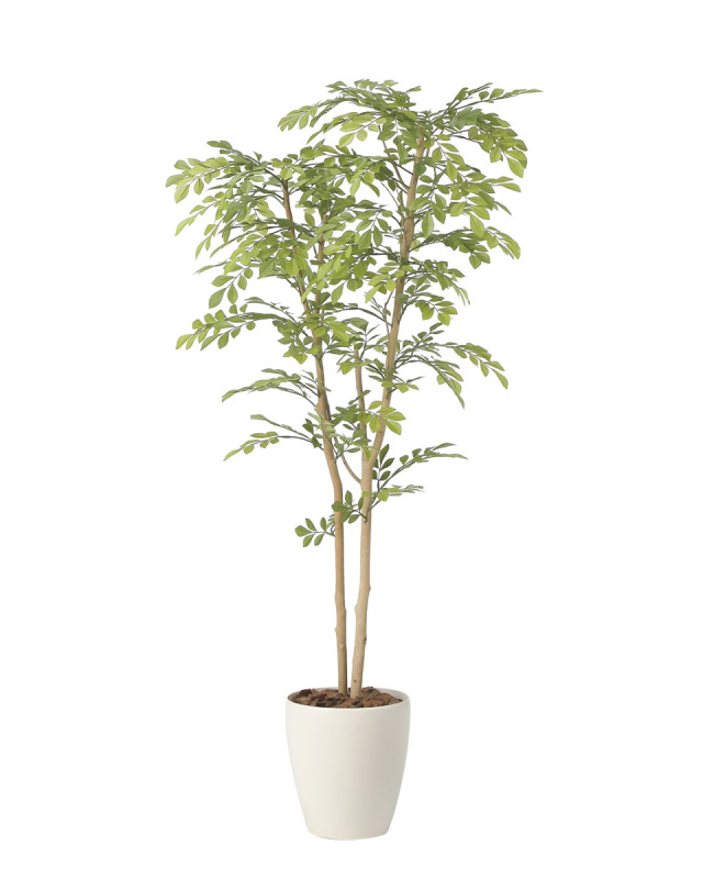 光触媒 光の楽園ハックルベリー1.25m【インテリア フェイクグリーン