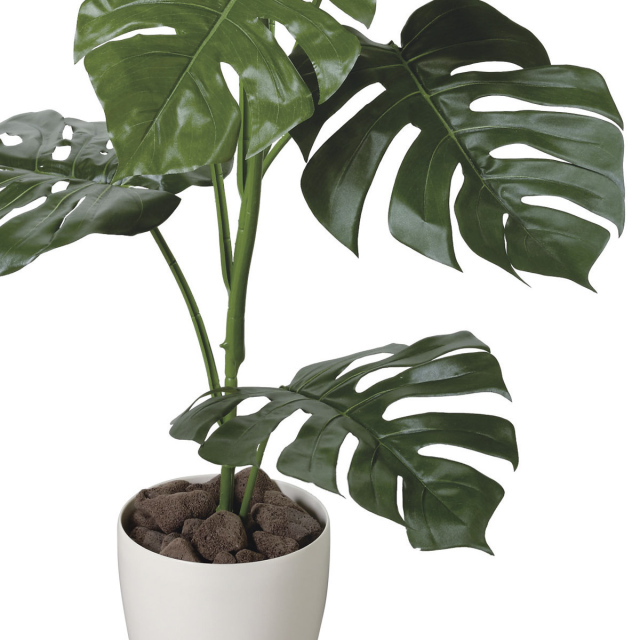 光触媒 光の楽園 モンステラ 1.0m【インテリア フェイクグリーン 人工