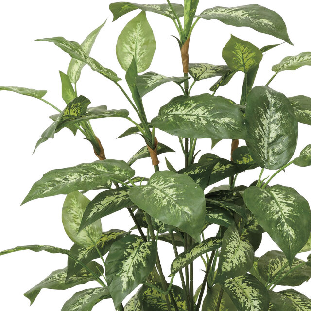 光触媒 光の楽園ディフェンバキア1.1m【インテリア フェイクグリーン